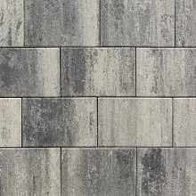 H2O Comfort Square 20x30x6 cm steen nero/grey – stijlvol en duurzaam bestratingsmateriaal