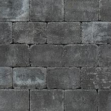 Stonique trommelsteen 21x14x7 cm antraciet – tijdloze natuursteen voor tuin en oprit