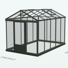 Euro Maxi 3.09 x 6.04 Ral kleur 6009 of 9005