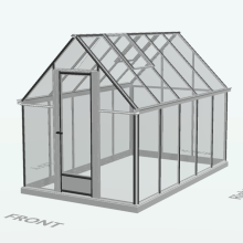Euro Rustiq 2.36 x 3.09 aluminium