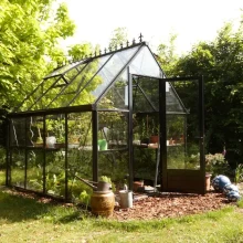 Euro Rustiq 3.09 x 3.80 Ral kleur 6009 of 9005