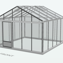 Euro Plus 4.57 x 4.57 aluminium