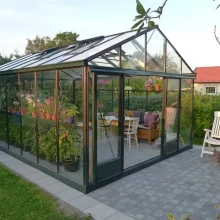 Euro Plus 3.80 x 6.04 Ral kleur 6009 of 9005