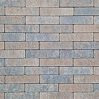 Waalformaat XL steen 25x5x7 cm tricolore– strak, duurzaam en tijdloos