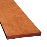 Azobe 020/200 Premium Quality, plank hit en mis geschaafd; 2x20x200 cm