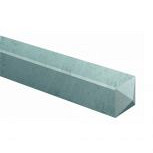 Beton Hoekpaal witgrijs10x10x275 cm – Stevig, duurzaam en strak afgewerkt