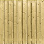 Grenen Scherm bij Beton – 23 Planks (180x180 cm): Duurzaam, stijlvol en perfect voor elke tuin