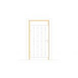 Vuren deurkozijn: duurzaam, betaalbaar en eenvoudig te bewerken