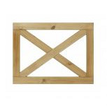 Grenen boerenland deur 75x100 cm – natuurlijke charme voor elke woonruimte