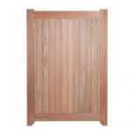 Hardhouten Poort Enkel – Linksdraaiend 180x125 cm: Duurzame en stijlvolle toegang tot jouw tuin