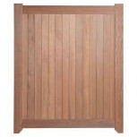 Hardhouten Poort Enkel – Rechtsdraaiend 180x150 cm: Duurzame en stijlvolle toegang tot jouw tuin