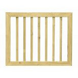 Vuren Deur Recht Kader – 80×100×67 cm: Duurzame kwaliteit voor elke ruimte