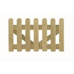 Vuren Deur Relief Rond – 60×100×45 cm: Stijlvolle Deuroplossing met Natuurlijke Uitstraling