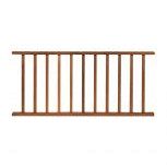 Bangkirai Spijlen hek 80x180  cm – Duurzaam, stijlvol en onderhoudsarm