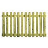 Vuren Hek Relief Rond – 80×180×71 cm