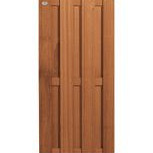 Scherm Bangkirai Deluxe Recht-Horizontaal 90x180 cm – Duurzaam, stijlvol en tijdloos