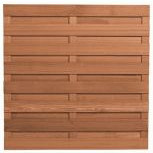 Scherm Bangkirai Deluxe Recht 180x180 cm – Duurzaam, stijlvol en tijdloos