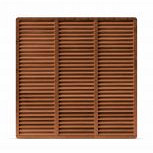 Scherm Bangkirai Lamel Recht 180×180 cm – Duurzaam, stijlvol en perfect voor elke tuin