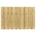 Scherm Vuren Carp Geïmpregneerd Recht-Verticaal 150x180 cm – Duurzaam, stijlvol en onderhoudsarm tui