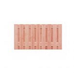 Scherm Coloured Wood Geschaafd – 19 Planks, 900×180 cm
