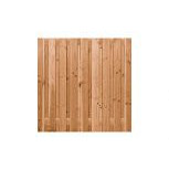 Scherm Douglas Geschaafd Recht – 19 Planken (180x180 cm)