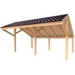 Douglas Kapschuur Bouwpakket 300x600 cm – Duurzaam, stijlvol en eenvoudig te monteren