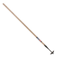 Talen Tools – Tophak – Onkruidhak – Professioneel – Gesmeed – 14 cm – Essenhouten steel – 170 cm