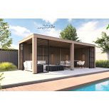 Douglas Overkapping Excellent 300x1180 cm – Luxe, Ruimte en Duurzaamheid voor Elke Tuin