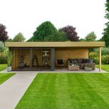 Tuinhuis Excellent Sevilla – Vuren Geïmpregneerd | 300 × 390 × 385 cm