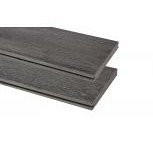 Vintage vlonderplank massief antraciet – 1,9 × 13,5 × 500 cm