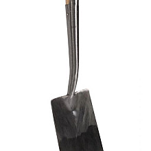Talen Tools – Spade – Met hals en lip – Blank gepolijst – Essenhouten steel – 76 cm