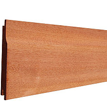 Elephant Rabatdeel Kapur Hardhout 1,8 x 12,7 (14,4) x 365 cm – Geschaafd met Mes en Groef Profiel