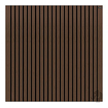 Elephant schutting Stripes Black houtcomposiet FSC 180x180 cm co-ex Natural dark brown