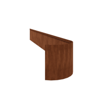 Cortenstaal borderrand - Geplet FLEX - Hoogte 35 cm - 150 cm