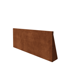 Cortenstaal keerwand - Recht - 150 x 60 cm