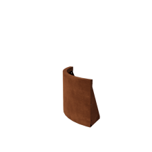 Cortenstaal keerwand - Buitenbocht - 50 x 50 x 40 cm