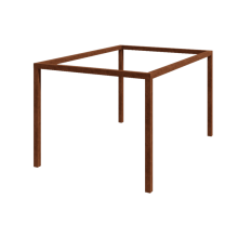 Cortenstaal pergola - Rechthoek - 424 x 300 x 230 cm - Zonder betonpoer