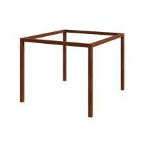 Cortenstaal pergola - Vierkant - 324 x 300 x 230 cm - Zonder betonpoer