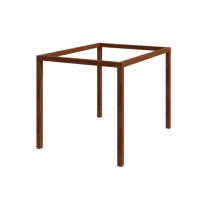 Cortenstaal pergola - Rechthoek - 324 x 250 x 230 cm - Zonder betonpoer