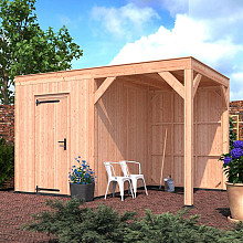 Douglas Tuinhuis Halfhouts Rabat – 400x250 cm – Compact en Duurzaam