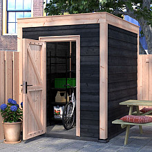 Douglas Tuinhuis Zwart Zweeds Rabat – 200x250 cm – Compact en Stijlvol