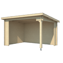 Overkapping Lara 380x275 cm – Ruime en Stijlvolle Buitenbeleving