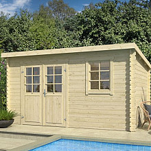 Tuinhuis Amira 380x275 cm – Noord-Europees Vuren van Topkwaliteit