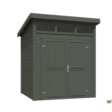 Tuinhuis Kibo 1 200x200 cm Greengrey van Noord-Europees Vuren