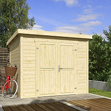 Tuinhuis Mila 250x200 cm onbehandeld noordeuropees vuren