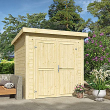 Tuinhuis Sara 200x200 cm onbehandeld Noord-Europees vuren is