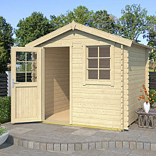 Tuinhuis Wels 2 230x230 cm onbehandeld Noord-Europees vuren