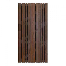 Elephant tuindeur Mix Stripes Black hardhout FSC gevingerlast 4,5x100x180 cm