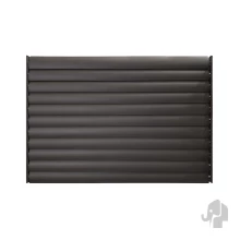 Elephant Shutter Schutting Modular Aluminium 90x60 cm Antraciet met Verstelbare Shutters