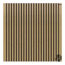 Elephant Schutting Stripes Black Houtcomposiet FSC 180x180 cm Co-Ex Oak